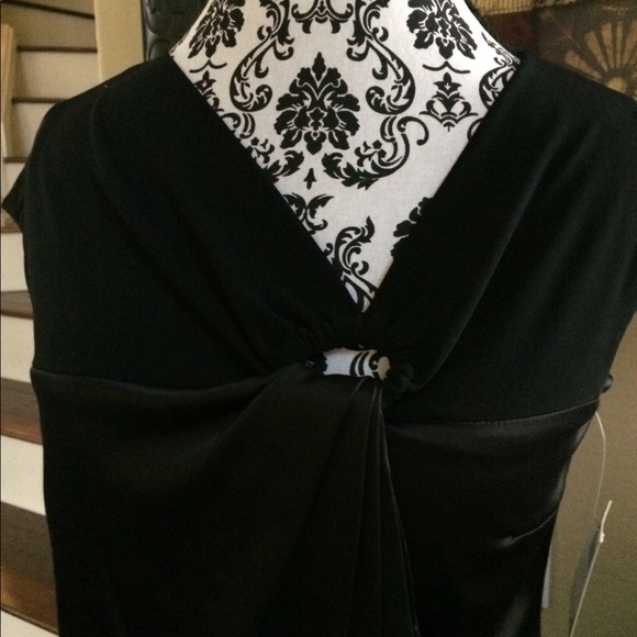 NWT Taylor black cocktail dress - Picture 4 of 5